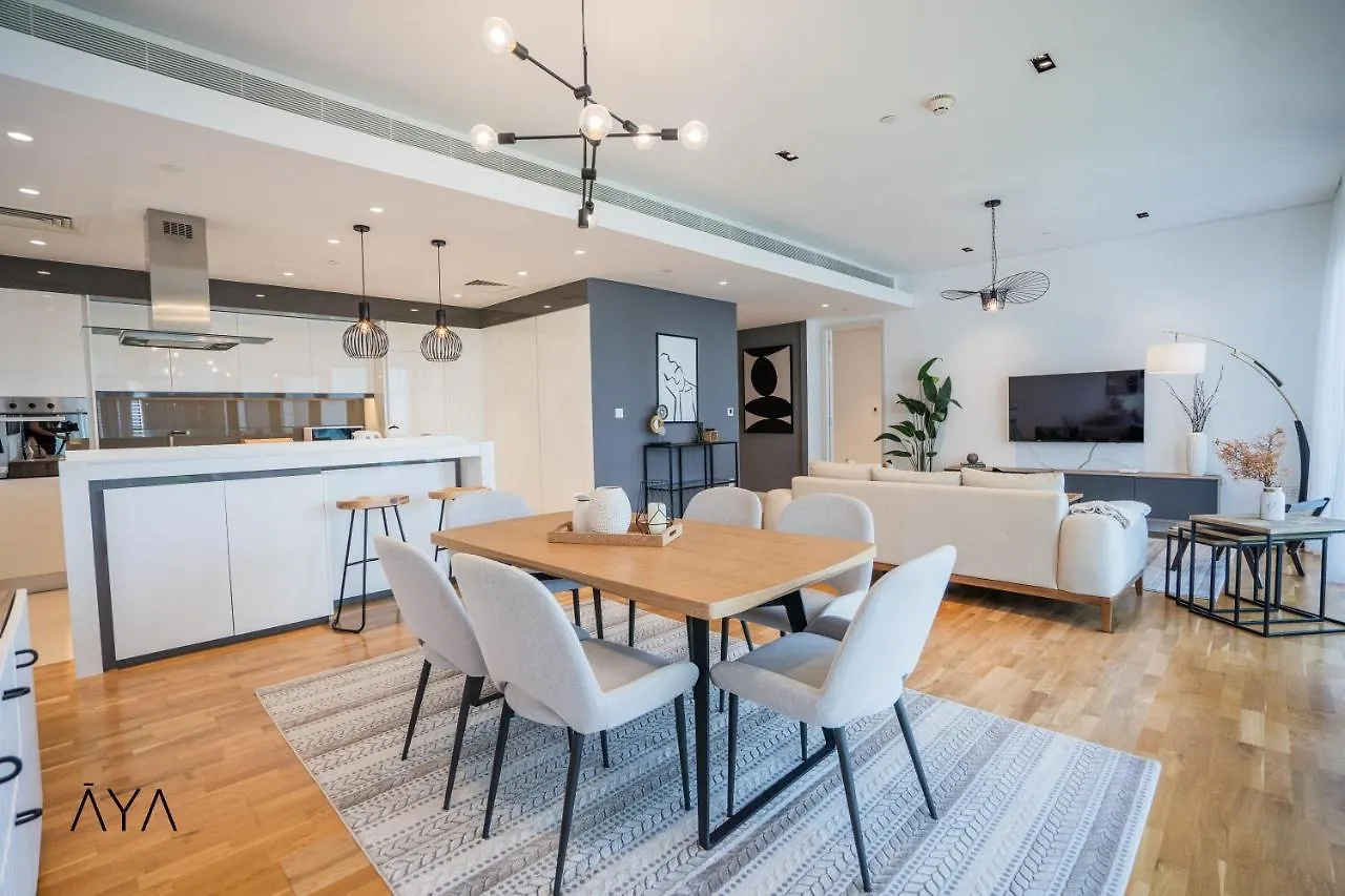 Апартаменты Aya Boutique - Stunning 1Br Surrounding The Sea Views & Ain Дубай