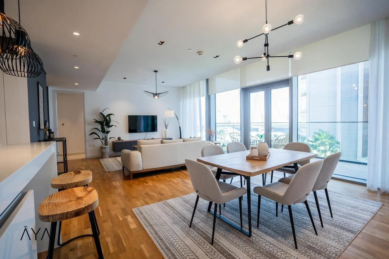 Апартаменты Aya Boutique - Stunning 1Br Surrounding The Sea Views & Ain Дубай
