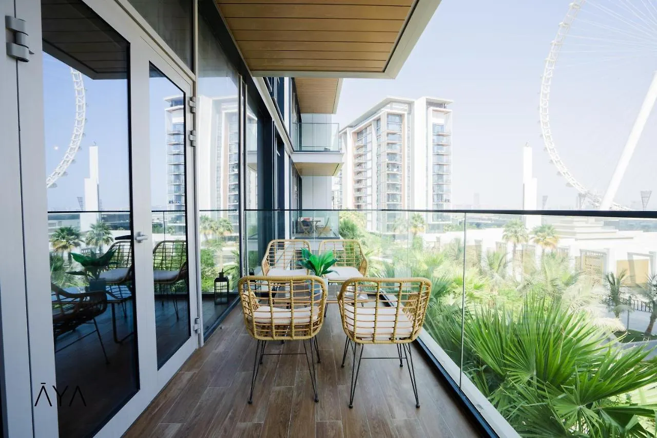 Апартаменты Aya Boutique - Stunning 1Br Surrounding The Sea Views & Ain Дубай